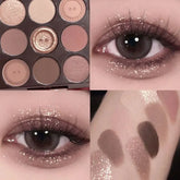Low Saturation Oat Brown Eyeshadow Palette